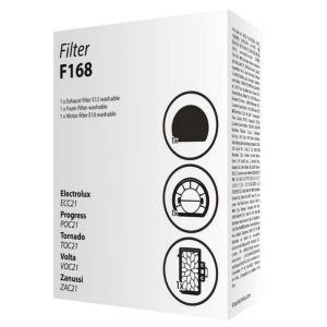 Filter set Electrolux F168 za sesalnike ECC21, ZAC21