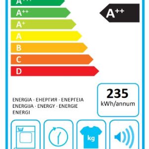 Sušilni stroj Electrolux EW7H458B energ